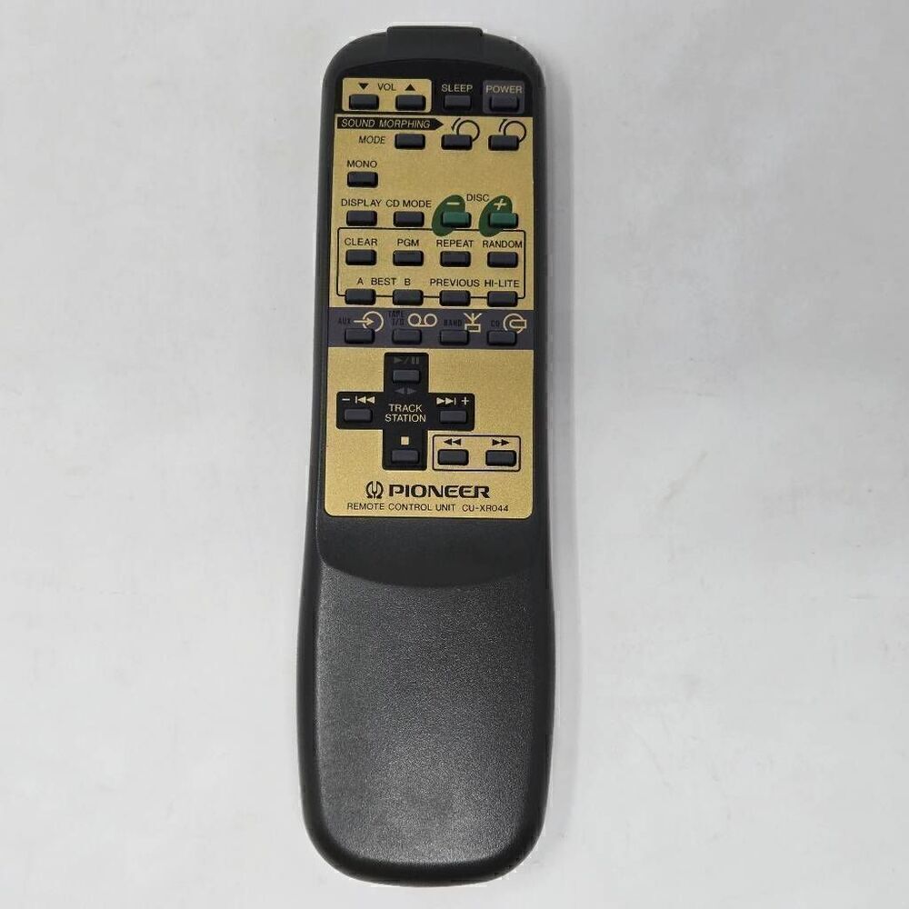 ORIGINAL PIONEER AUDIO RECEIVER SYSTEM REPLACEMENT REMOTE CONTROL CU-XR044